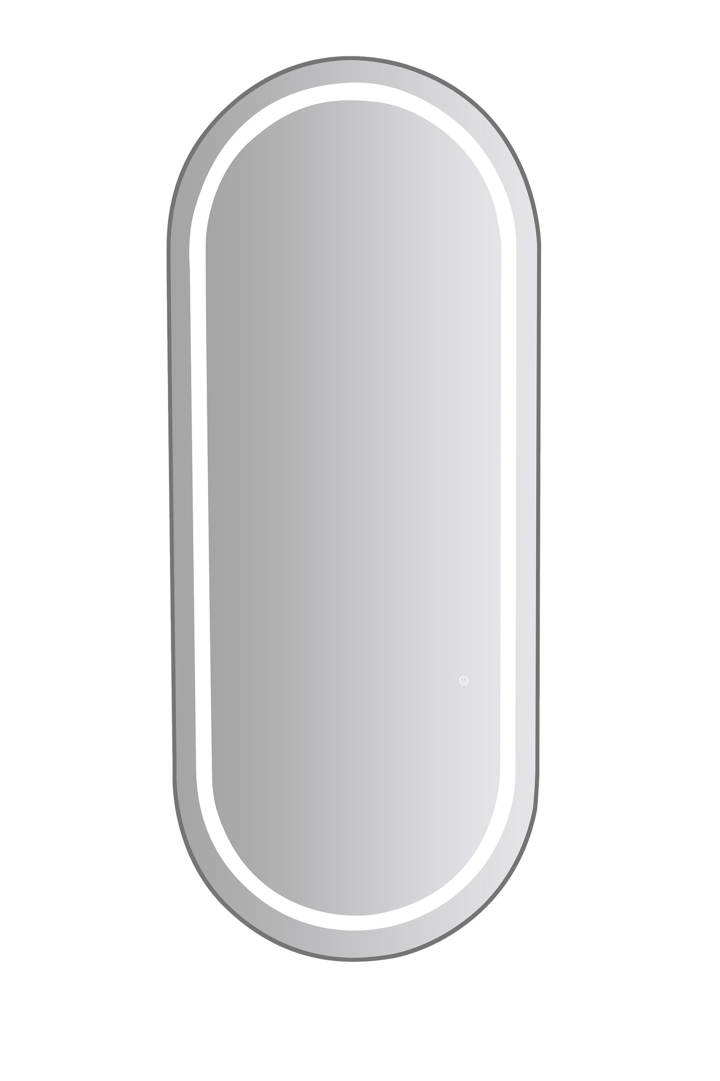 Salon & Co Illuminated Oval Wall Mirror 70cm x 170cm