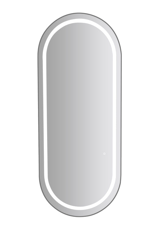 Salon & Co Illuminated Oval Wall Mirror 70cm x 170cm